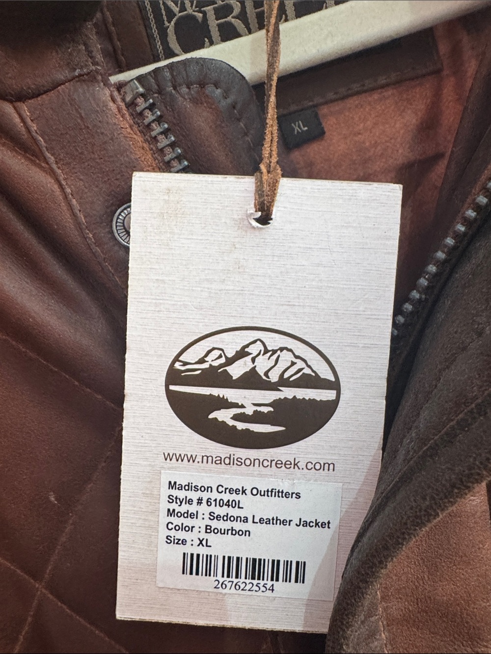 Madison Creek Outfitters Sedona Leather Jacket - Picture 3 of 3